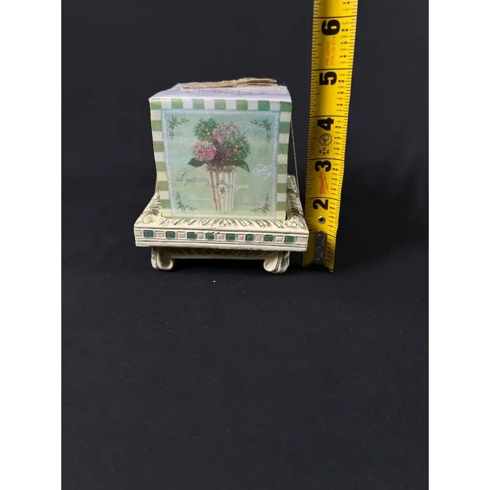French Bouquet Writer's Block Set with Pen by Lady Jayne Ltd. 600 sheets 3 3/16